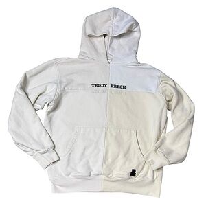 Teddy Fresh 4-Way Color Split Embroidered Hoodie size M